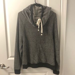 Cowlneck lightweight hoodie